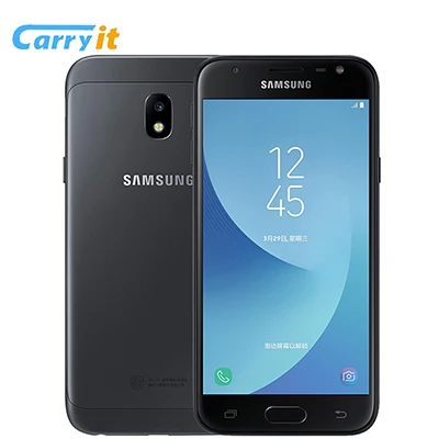 Оригинальный Samsung Galaxy J3 2017 Pro j3308 3G 32 г 5.0 ''HD 2.5D Snapdragon msm8917 отпечатков пальцев NFC