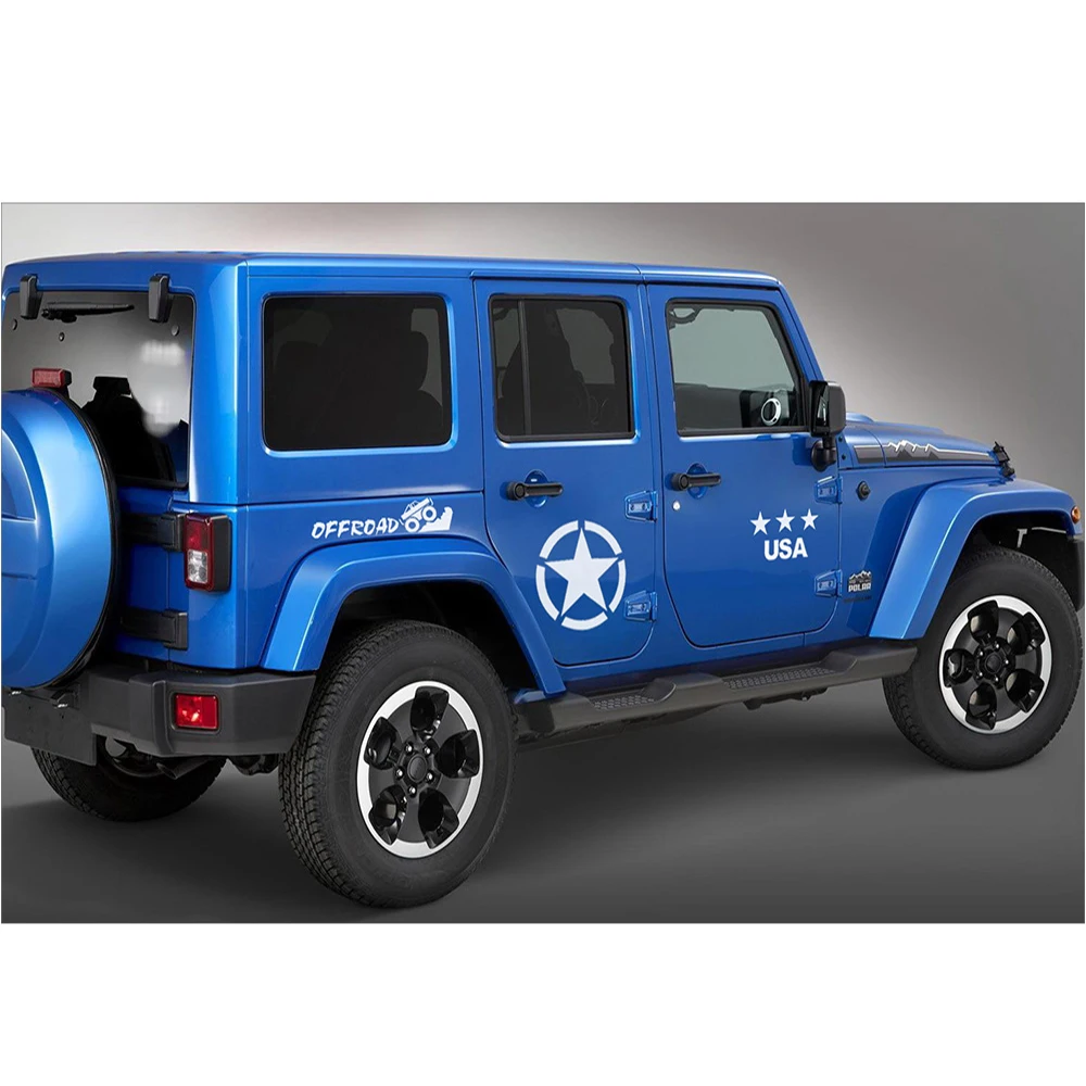 Креативные наклейки MOPAI для кузова автомобиля на весь корпус Jeep Wrangler/for