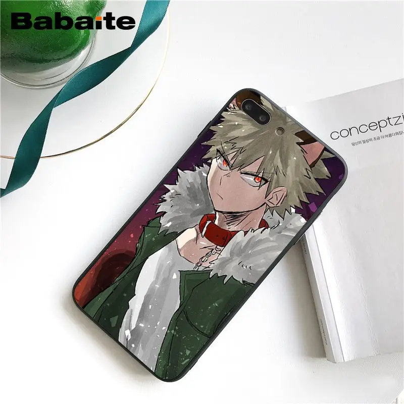 Babaite аниме мой герой Boku no Hero academic deku bakugou чехол для телефона для iphone 11 Pro 11Pro Max X XS MAX 6 6S 7 8 Plus 5 5S XR