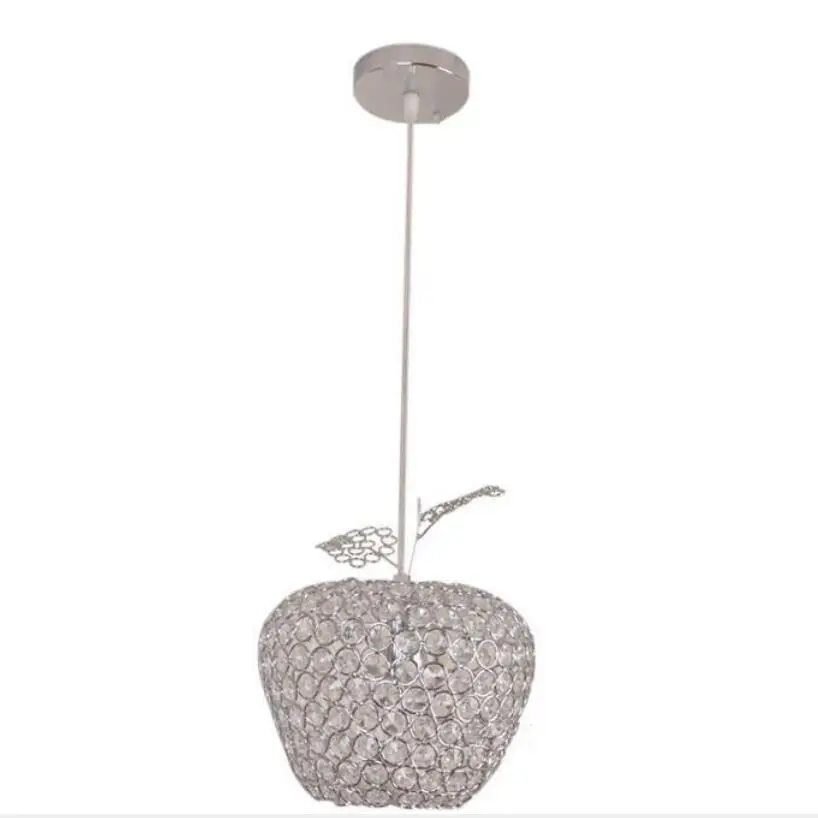 Простая железная люстра с яблоком диаметром 15 см светодиодные лампы люстры для