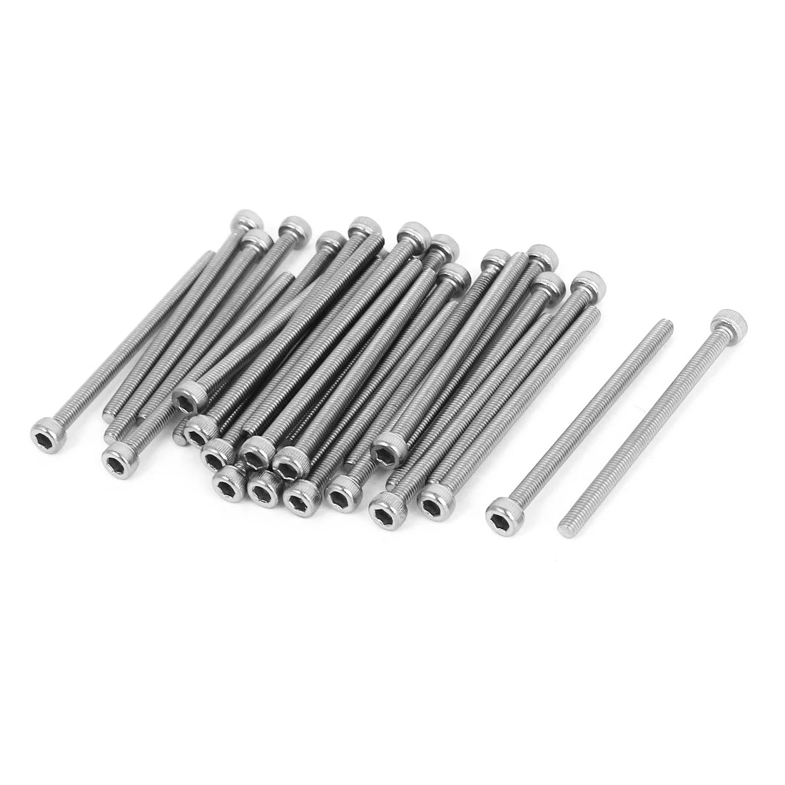 CNIM Горячие M3x45mm 0 5 мм Шаг болты гнездо крышка головки шестигранные ключ винты 30 шт