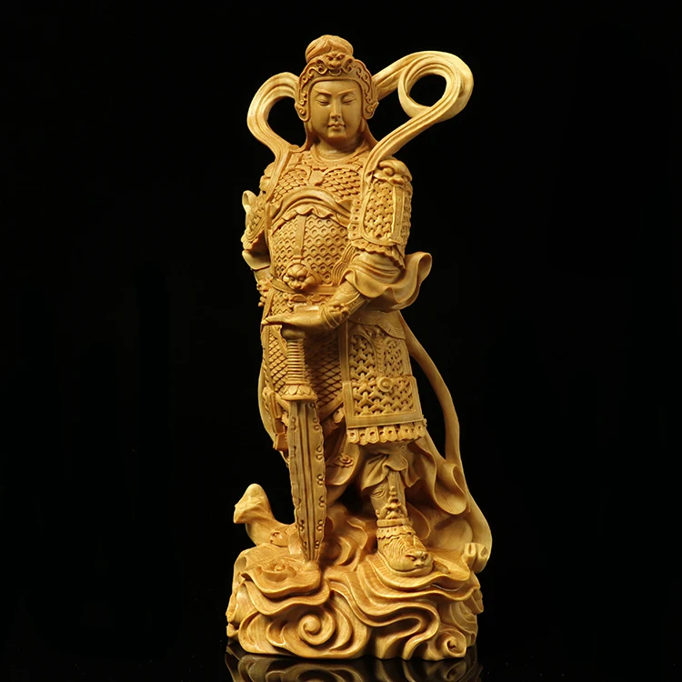 Изысканные украшения Guan Gong Jia Lan Supreme bouddha Bodhisattva, статуя богов-хранителей, аксессуары для домашнего декора