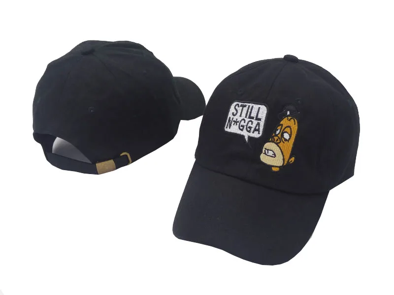 Новейший дизайн серого цвета по прежнему N * GGA папа шляпа Бурлеск Strapback Бейсбол