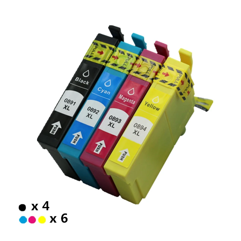 10X T0891 T0892 T0893 T0894 Compatible Ink Cartridges For Epson Stylus SX100 SX105 SX115 SX110 | Компьютеры и офис