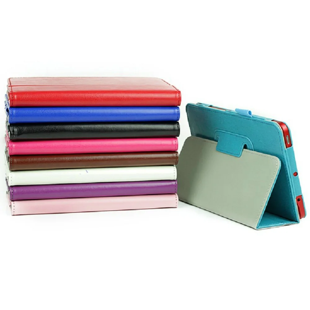 Ultra Slim Luxury Folio Stand Leather Case Protective Cover For Dell Venue 7 V7-16RB 3730 3740 7&quot Tablet | Компьютеры и офис