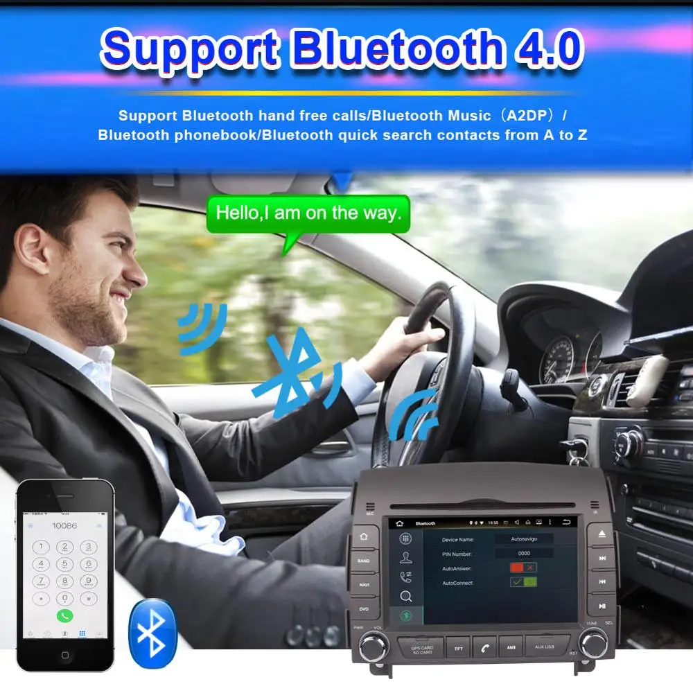 4 ГБ ОЗУ Android 9,0 Восьмиядерный автомобильный радиоприемник gps навигация для Hyundai Sonata NF 2006+ Авто Стерео мультимедийный плеер Bluetooth wifi