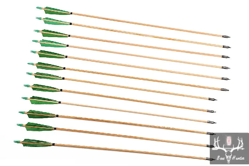 PG1ARCHERY стрельба из лука деревянные стрелы традиционная мишень охотничьи с 5