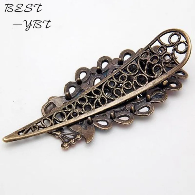 

1 x Fashion Girls Women Vintage Colorful Rhinestone Peacock Hairpin Hair Clip New 2015 Hair Accessories
