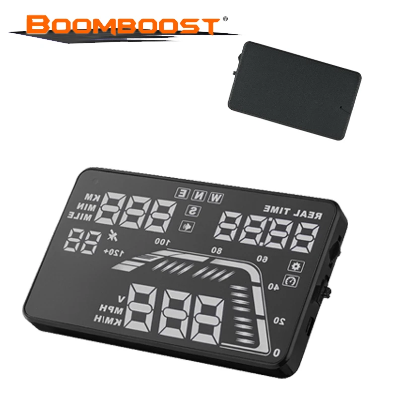 

Speedometers Overspeed Warning Dashboard Multi Color car HUD display Windshield Projector Universal NEW Q7 5.5" car HUD GPS