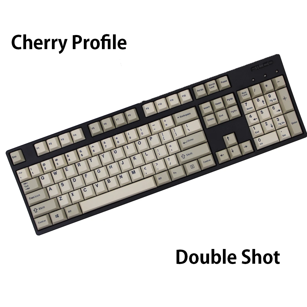 Колпачок для механической клавиатуры MP Double Shot PBT 104 ANSI колпачки Cherry prlfile|color