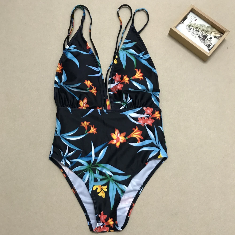 Цельный купальник слитный женский Монокини 2019 женские стринги летняя одежда для
