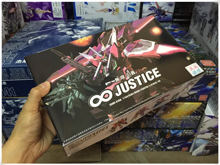 GAOGAO Gundam Модель HG 1/144 Justice Freedom 00 Destiny Armor Unchained мобильный костюм детские игрушки с держателем