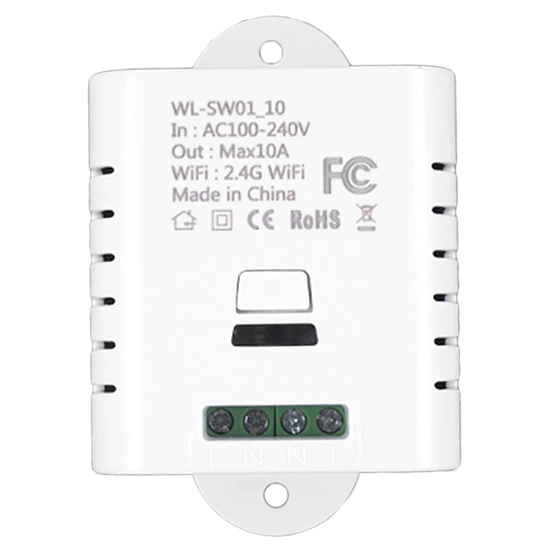 Wifi смарт переключатель реле 10A Tuya Smart Life приложение беспроводной пульт