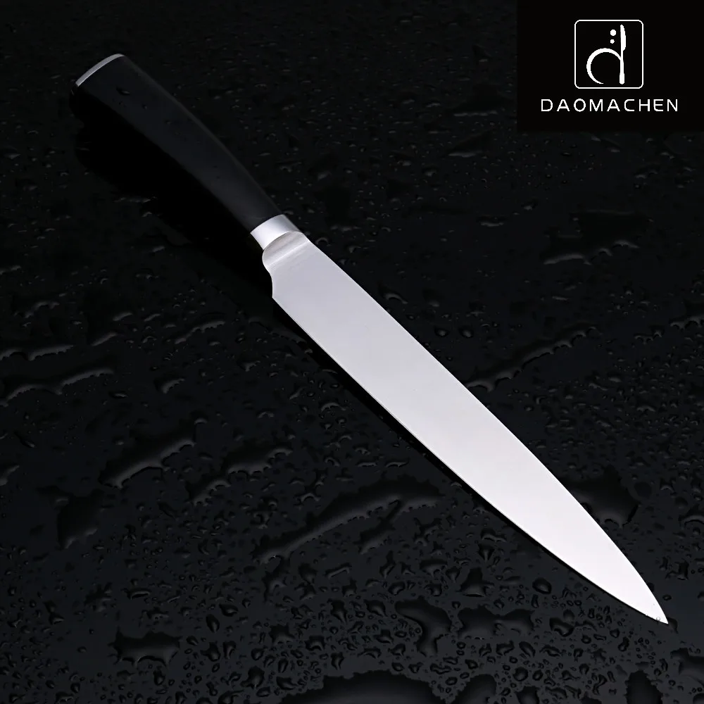 DAOMAOCHEN ножи для нарезки 8 дюймов высококачественный стальной нож шеф-повара кухонные ножи цветные деревянные ручные кухонные инструменты