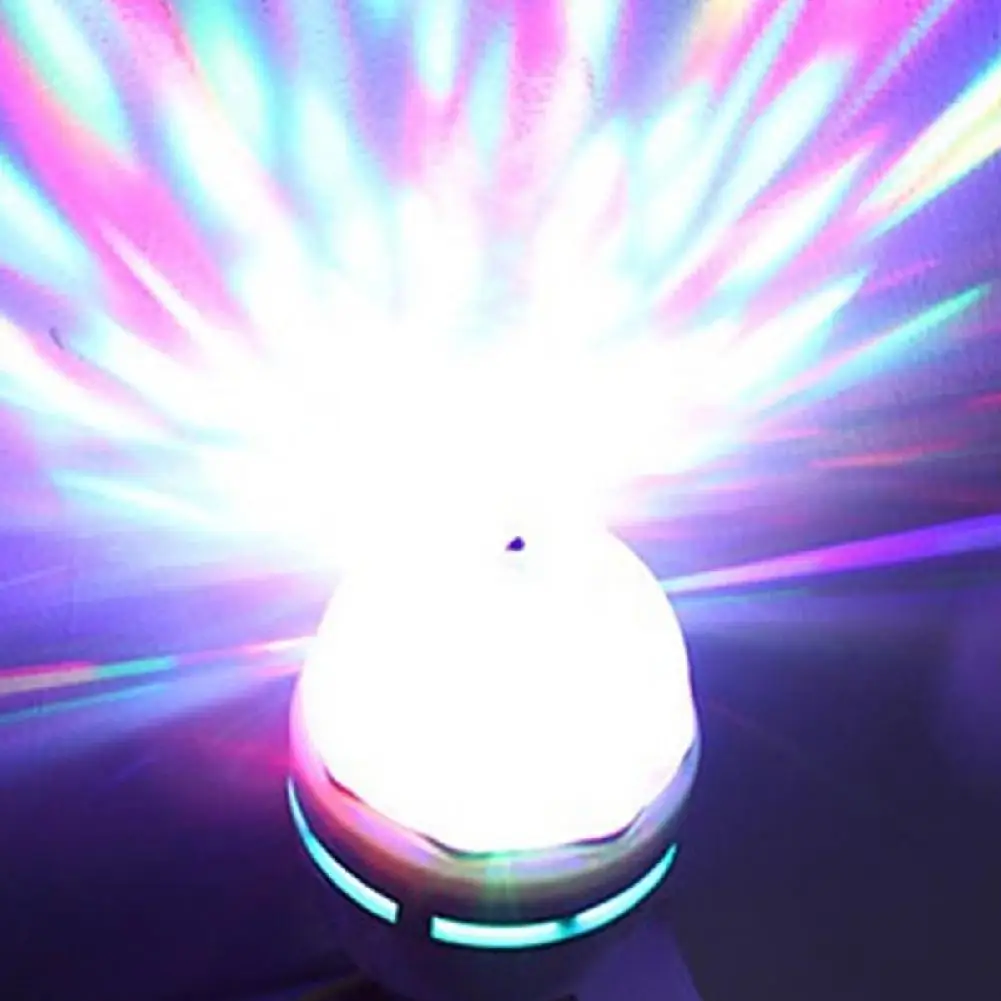 HobbyLane E27 3W LED RGB Stage Light Magic Ball for DJ Party Disco Bedroom Living Room Festival Celebration Effect Lights | Освещение