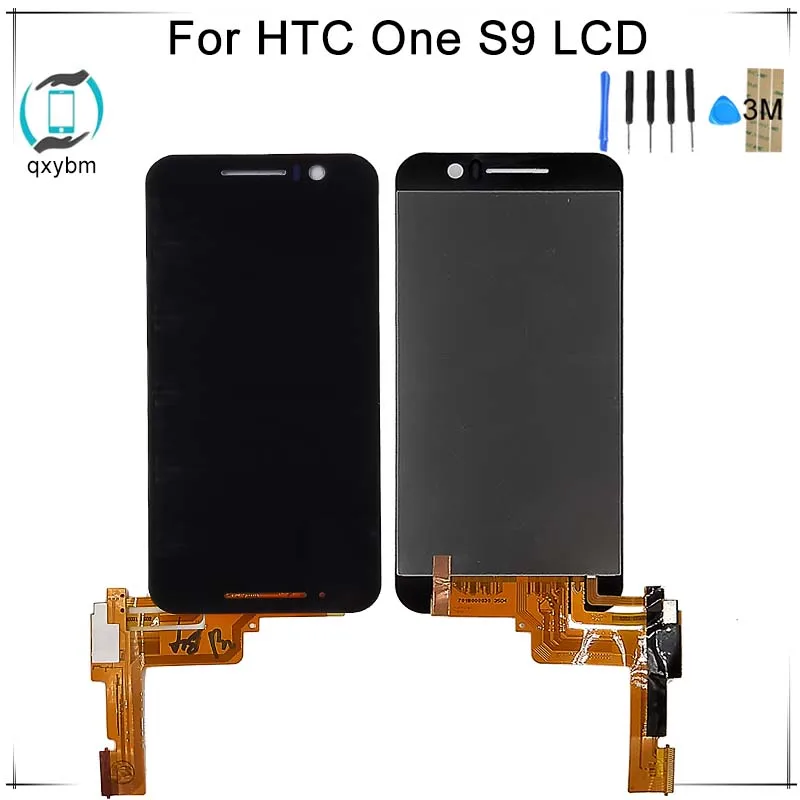 5 0 &quotдля HTC One S9 ЖК дисплей с кодирующий преобразователь сенсорного экрана в сборе