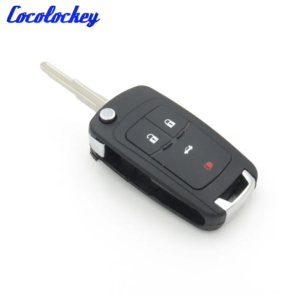 Cocolockey Флип дистанционный Автомобильный ключ оболочка подходит для CHEVROLET Spark вход