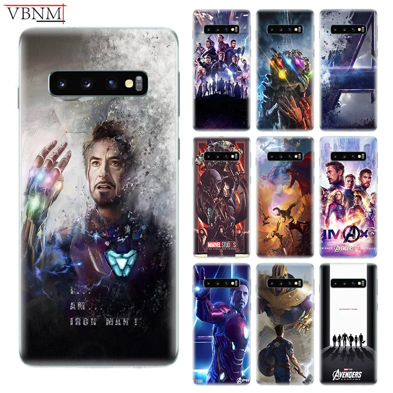 Чехол Avenger4 Final Battle Silicome для samsung Galaxy S10 S6 S7 Edge S8 S9 Plus lite Note 8 9 M10 M20 M30 Подарочный чехол