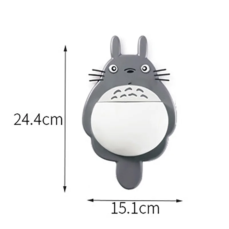 Милый держатель для ключей Totoro ванной комнаты кухонный крючок Вакуумная