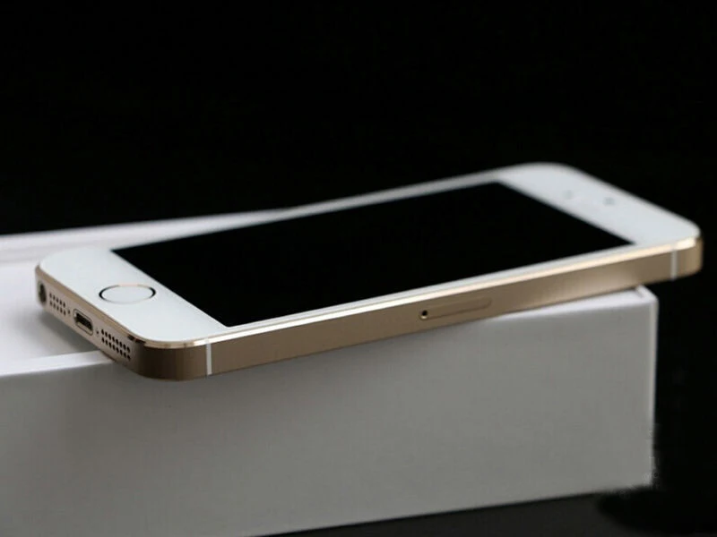IPhone 5S черный и серебристый и золотой цвет на выбор 8 Мп 1080P сенсорный экран двухъядерный разблокированный мобильный телефон Apple iPhone5S