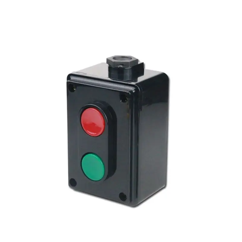 

Push Button Switch Station Momentary NO AC 500V 5A Red Green Screw terminal