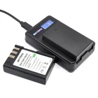 Аккумулятор 1800 мА  ч, 2 шт., EN-EL9 EN EL9 EN-EL9a EN EL9a EL9a, литий-ионный аккумулятор и зарядное устройство USB с ЖК-дисплеем для Nikon EN-EL9a, D40, D60, D40X, D5000, D3000