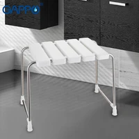 gappo wall mounted shower seats bathroom stool folding shower seat spa bench saving space bathroom folding bath chair
