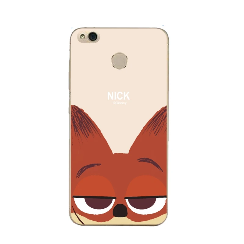 Judy Soft Clear TPU Phone Case For xiaomi redmi 4x 4a note5a note4x 5s mi6 note3 Rabbit Fox Sheep Printed Cover Free Shipping | Мобильные