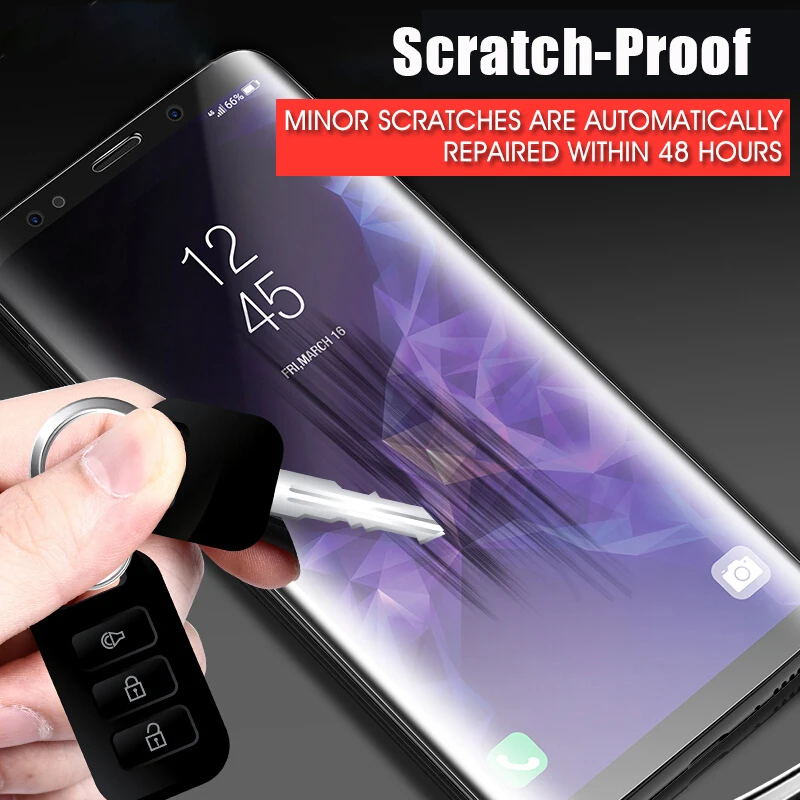 Мягкая защитная пленка для Samsung Galaxy S8 Plus S9 S7 Edge S6 S 6 7 8 9 Защитная Sumsun Light Tpu