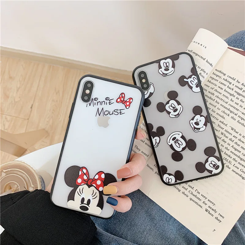 Для iPhone X XR XS MAX 5 5S 6 6S 7 8 Plus Модный мягкий чехол-накладка из ТПУ с милым рисунком