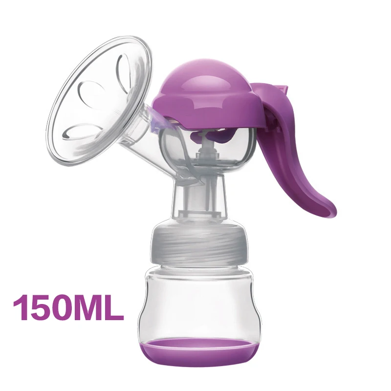 ZIMEITU Breast Pumps New Arrive 150ML Milk Baby Nipple Pump women Feeding Manual BPA FREE With retail box | Мать и ребенок