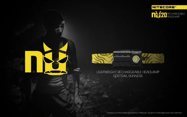 NITECORE NU20 360 люмен CREE XP-G2 S3 светодиодный встроенный литий-ионный аккумулятор 100 часов работы налобный фонарь для наружного использования