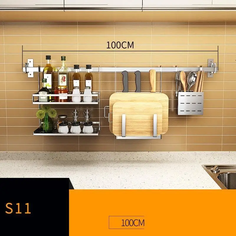 Number 12 Organization De Cozinha Nevera Almacenamiento аксессуары из нержавеющей стали Mutfak Cuisine Cocina Organizador кухонный Органайзер - Цвет: Number 12