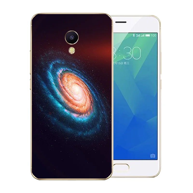2018 Модный чехол для телефона 5 2 дюйма Meizu M5S Mini силиконовый Meilan m5s роскошный черный