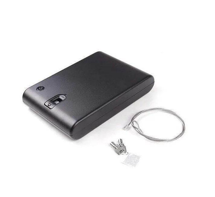 Переносной отпечаток CarSafe пистолет безопасные алюминивые сплав чехол с замком