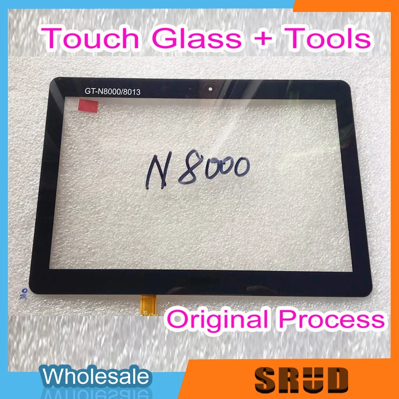 

10Pcs 10.1'' For Samsung Galaxy Tablet 2 GT-P5100 P5100 P5110 N8000 Touch Screen Panel Digitizer Assembly Front Glass