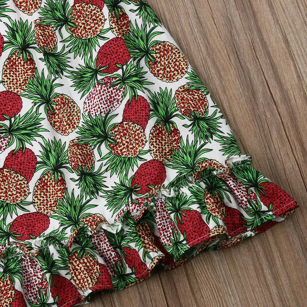 От 2 до 7 лет летние комплекты детской одежды в стиле бохо для маленьких девочек