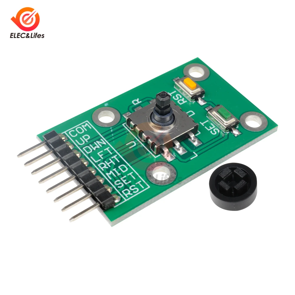 

1Pc Five Direction Navigation Button Module DIY Electronic PCB Board for MCU AVR Game 5D Rocker Joystick Independent for Arduino