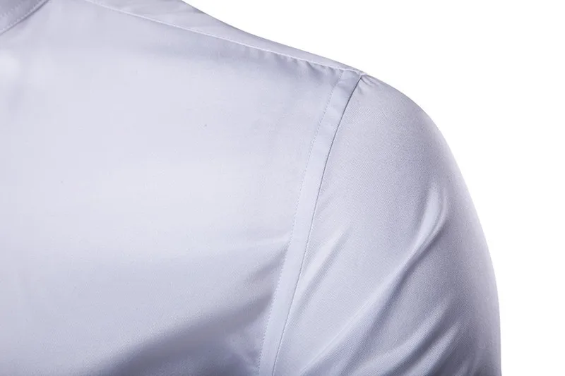 Дропшиппинг Camisa Masculina мужская Модная приталенная Повседневная рубашка с длинным рукавом рубашки с принтом Мужская рубашка