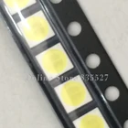 1000 шт.лот 3030 110лм 1 Вт 6 в 150мА белый SMD светодиодный светильник бисер светоизлучающий диод медный стент Золотой провод двойной чип