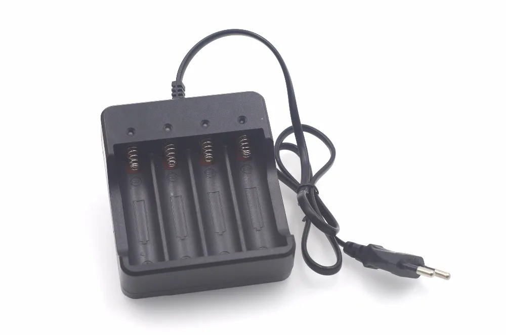 4 шт. Новый аккумулятор для Samsung 18650 3 7 V 2600 mAh литий-ионный фонарик Whit PCB + зарядное