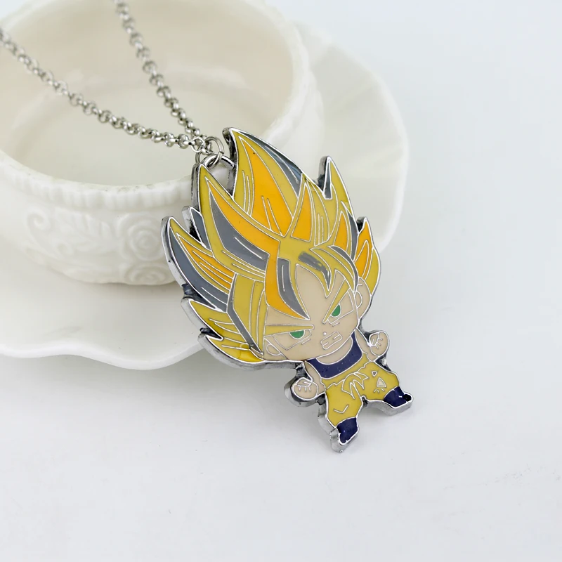 Аниме Dragon Ball детский нагрудник Цепочки и ожерелья кулон аксессуары