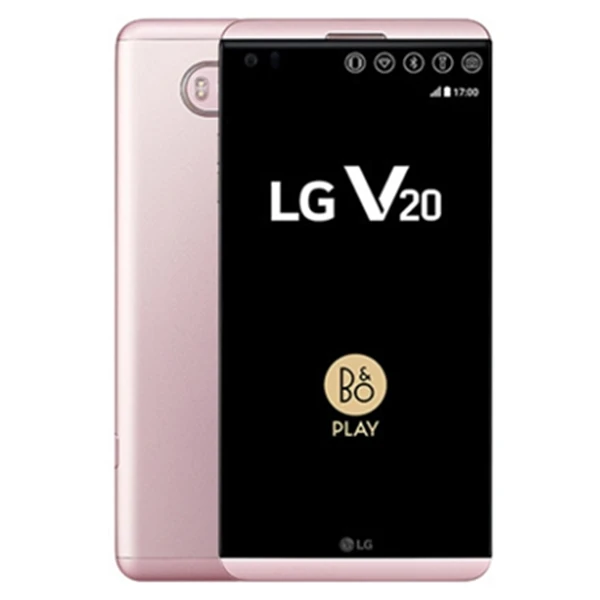 LG V20 4 Гб ОЗУ 64 Гб ПЗУ Android четырехъядерный 5,7 ''16 МП камера 4G LTE смартфон с отпечатком пальца отремонтированный разблокированный телефон - Цвет: Розовый