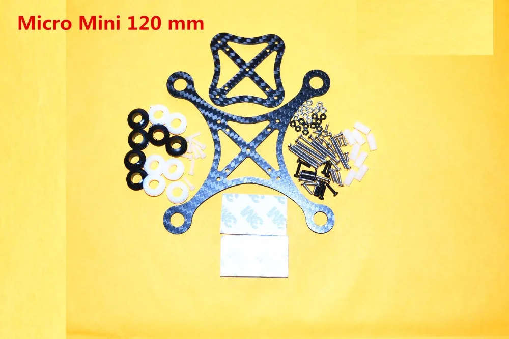 DIY Mini 120 мм карбоновое волокно Мини FPV Quadcopter рама 8520 стойка двигателя 2 толщина для