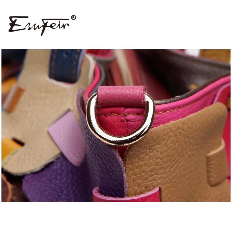 ESUFEIR Женская сумка из натуральной кожи с несколькими плечами|bag tote|women bagshoulder bags |