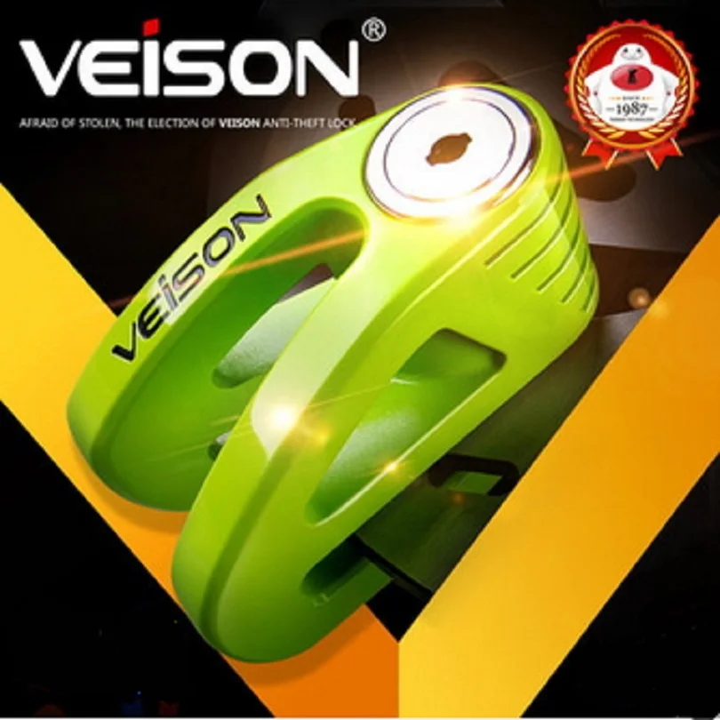 VEISON DX11 Мотоцикл дисковые тормоза замки из нержавеющей стали мотоцикл МОТО