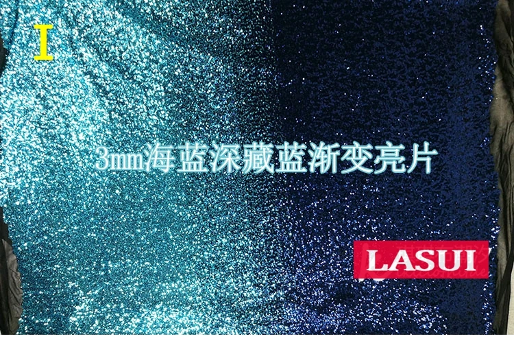 LASUI, новинка, 20 цветов, Доступно 3 мм, шифрование блесток, градиентная сетка, кружевная ткань, вечернее платье, одежда для шоу, вечерние платья, ткань W0041