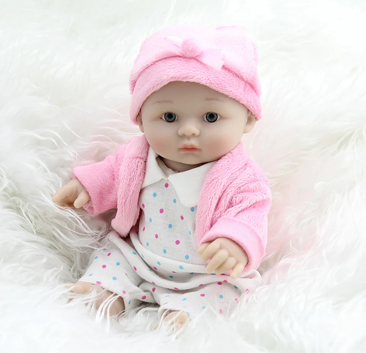 Кукла новорожденная силиконовая NPKDOLL 23 см для девочек|Куклы| |
