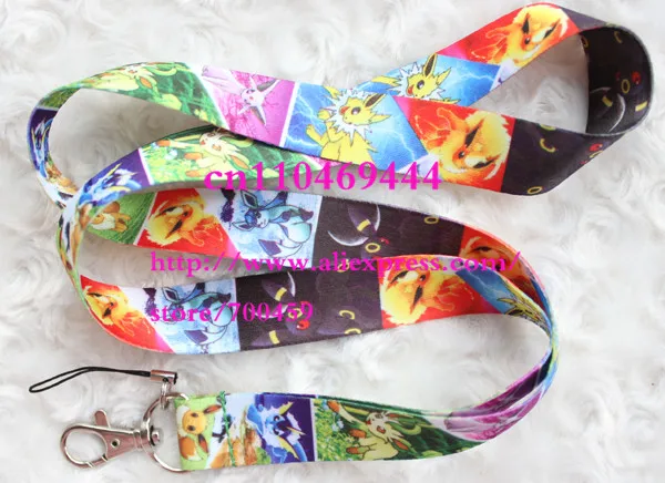 Оптовая продажа-НОВЫЕ 10 шт. черный Мультфильм Мелких животных Шеи Шнурки для