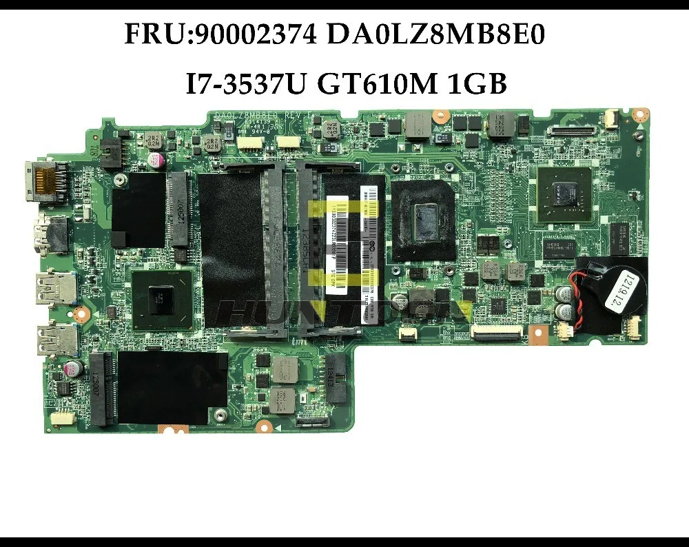 FRU:90002374 для материнской платы ноутбука Lenovo Ideapad U410 DA0LZ8MB8E0 REV:E I7 3537U GT610M 1 ГБ 100%